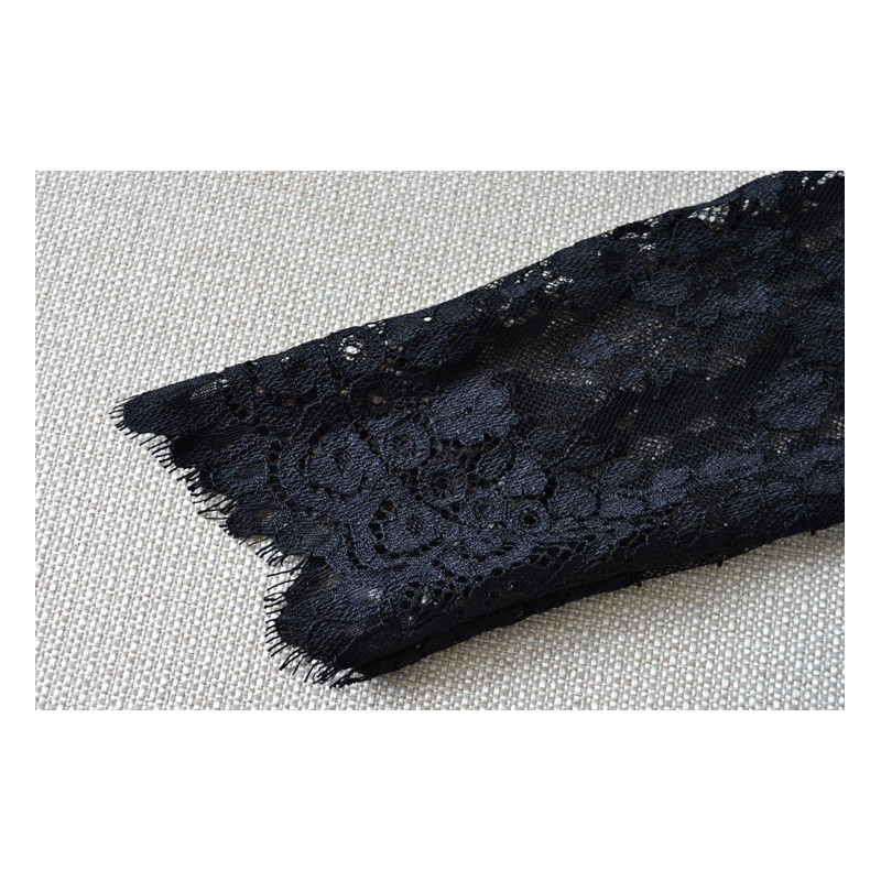 Elegant Sexy Lace Double Layer Maxi Dress | VoguesUs