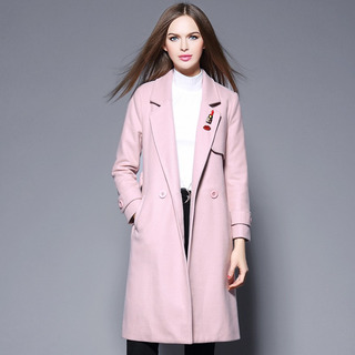Simple Laine Cachemire Manteau | VoguesUs