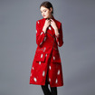 Personality Special Fashion Printing Dress Coat