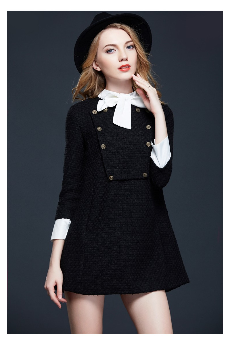 Sweet And Lovely Fashionable Woolen Doll Dress | VoguesUs