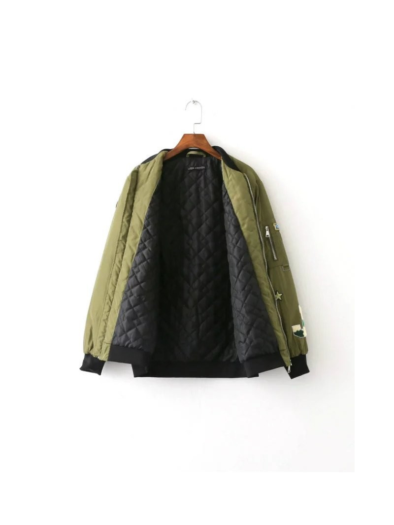 Interesante Parche De Tela De Moda De La Chaqueta De La Chaqueta De
