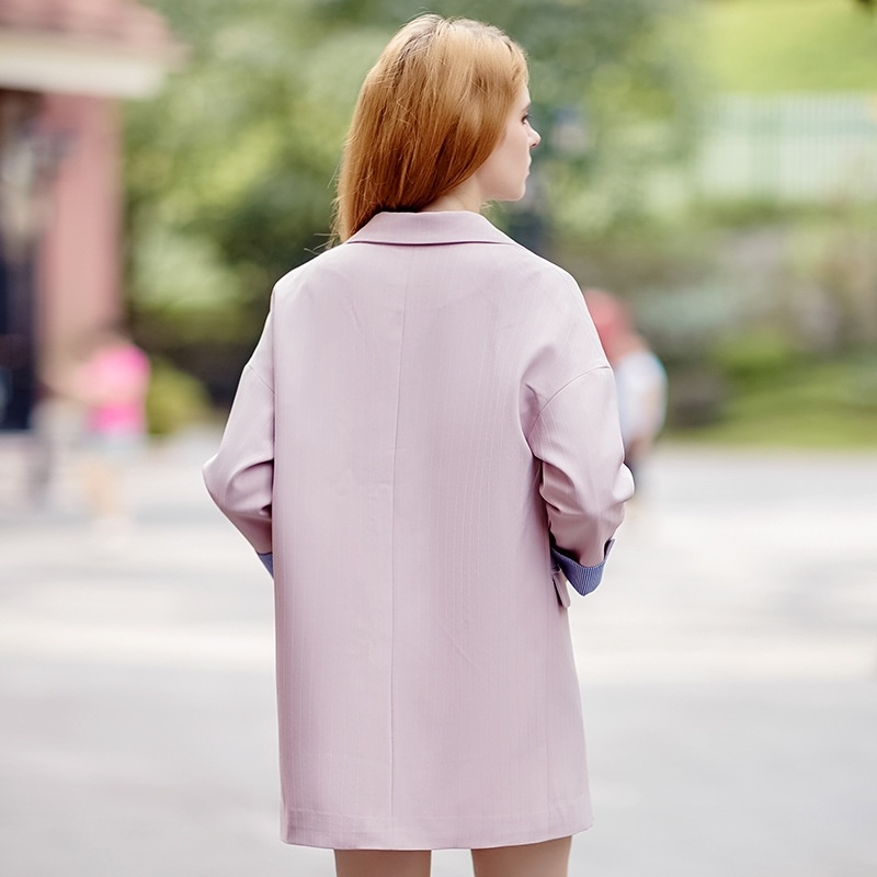 De las mujeres de Corea del Estilo de la Solapa de Contraste