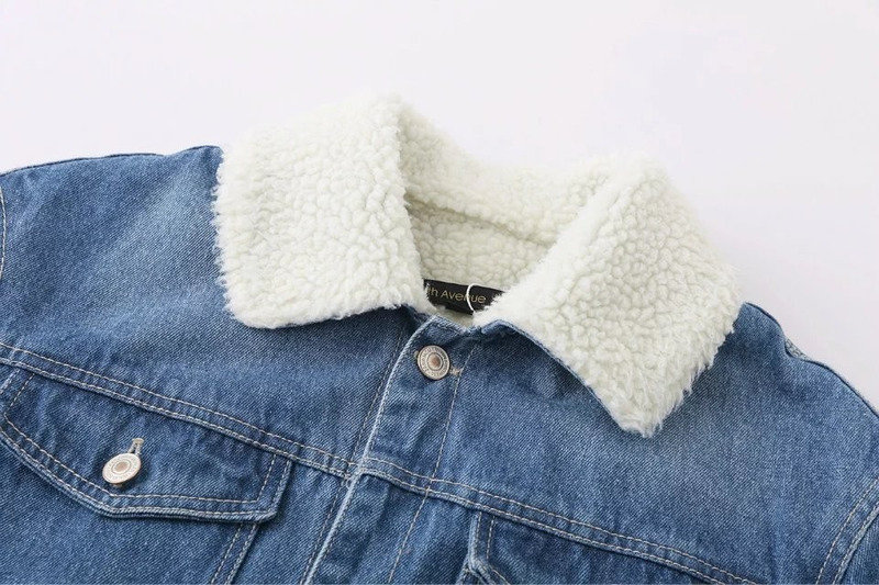 Fashion Personality With A Long Section Of Denim Cotton | VoguesUs
