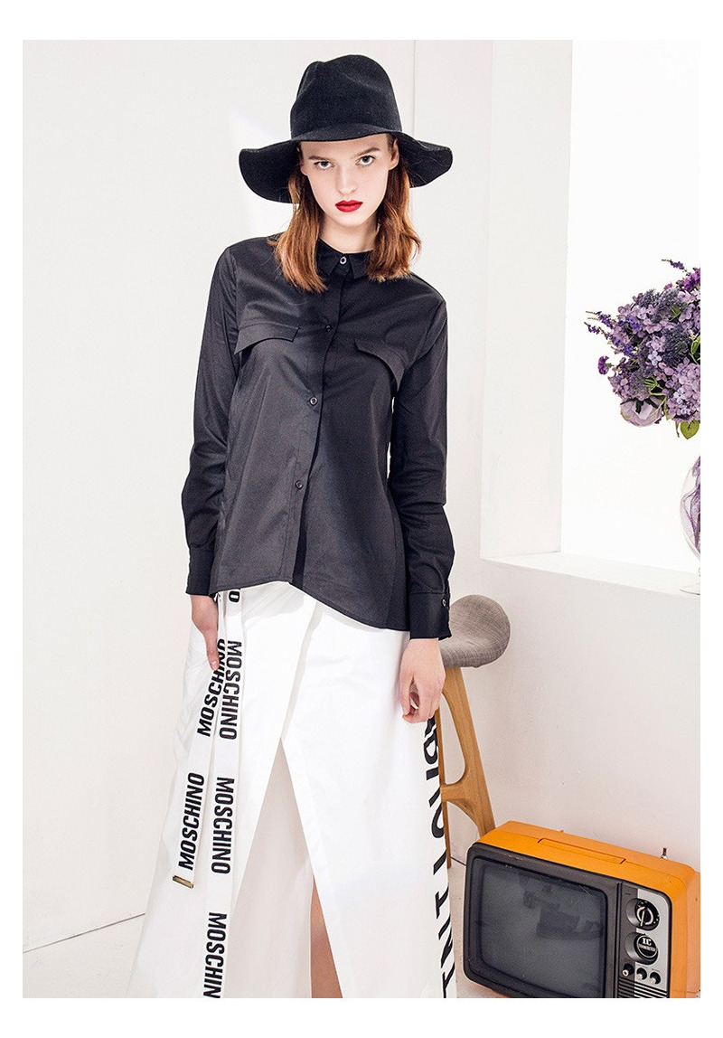 Simple Mode Ambiance Dos Broderie Tendance Du Vent | VoguesUs