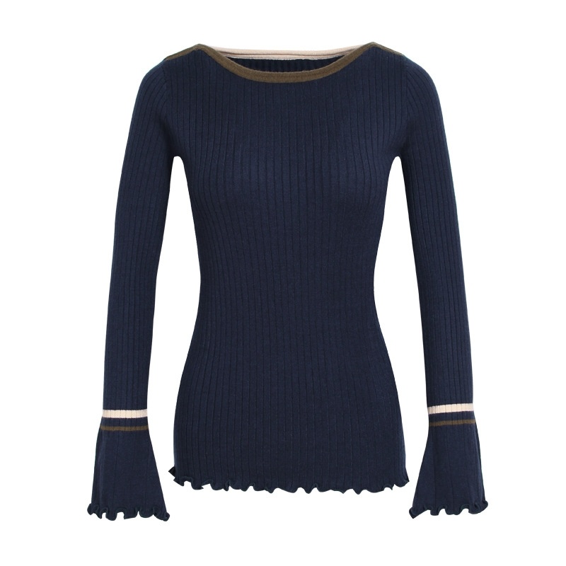 Tour De Cou Frappé La Couleur De La Mosaïque De La Couture Mesdames Pull