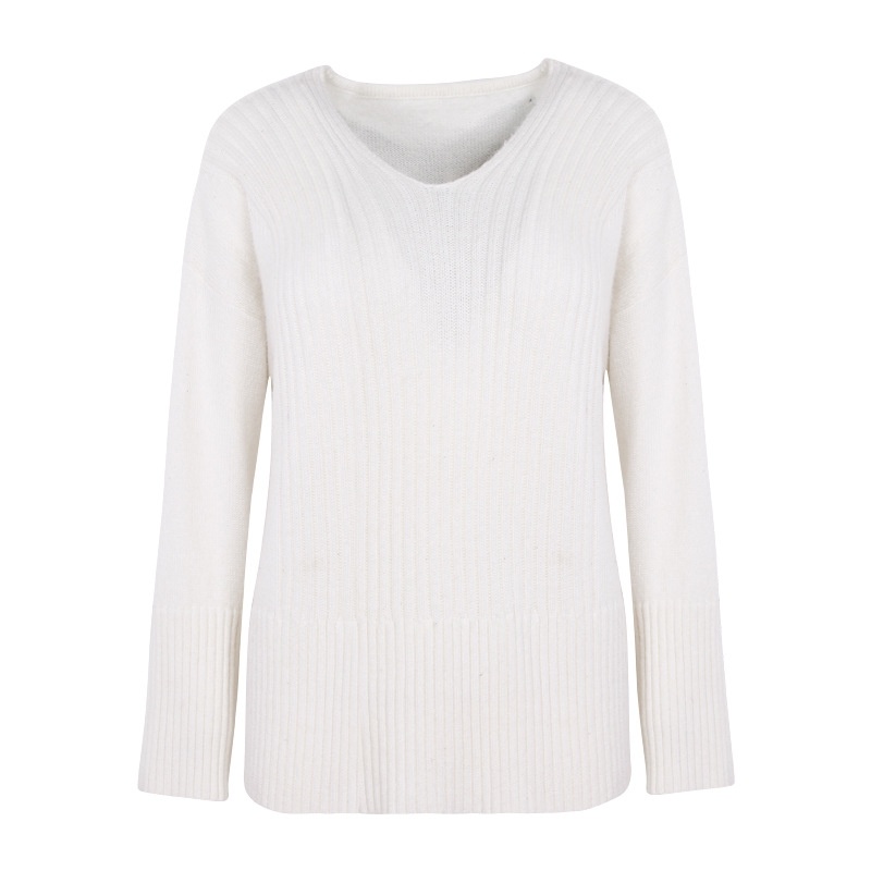 Pure Loose V Neck Was Thin Sweet Sweater Joker Sweater