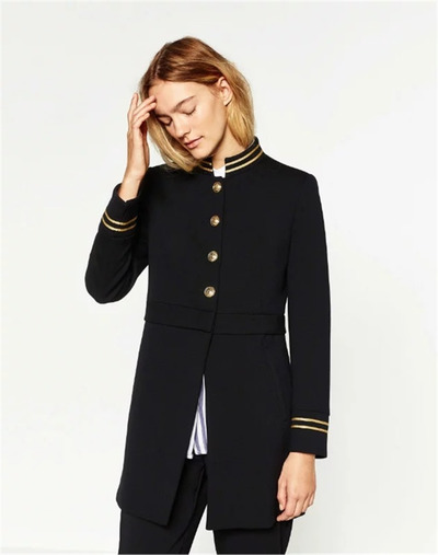 Capaces De Moda De Viento Uniforme De La Puntada De La Capa