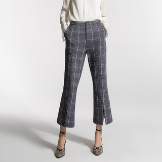 Vérifier Neuf Points De Split Taille Haute Bell-Bottoms