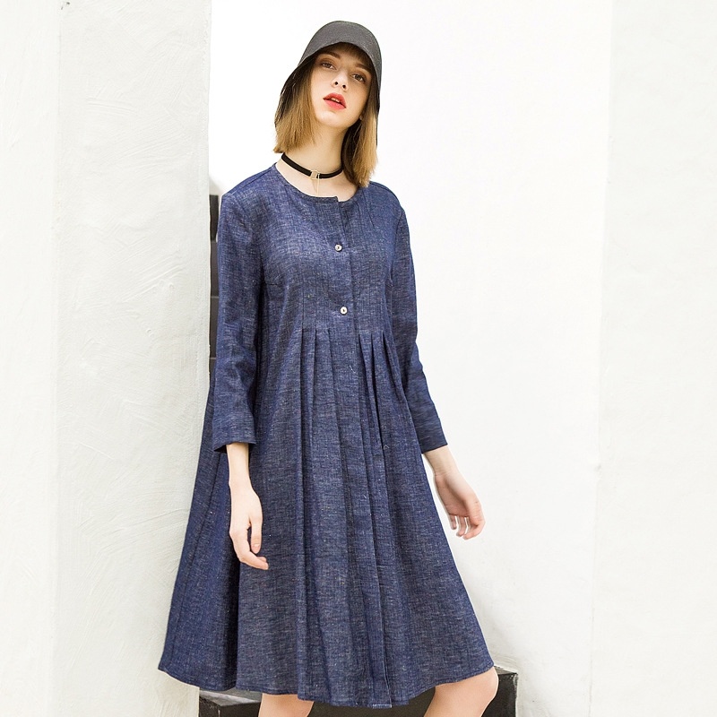 European And American Fashion Cotton Dress