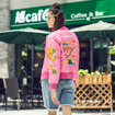 Cool Warm Fashion Exquisite Embroidery Short Down J acket