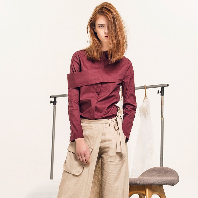 Tendance De La Mode De Conception Simple, Le Vent De Couleur Unie