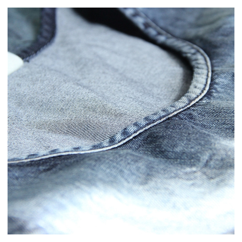 Vest Denim Retro Embroidery Dress