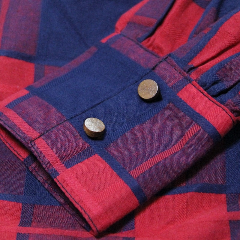 Gefälschte Zwei-Stück mit Langen Shirt Retro-Kleid | VoguesUs