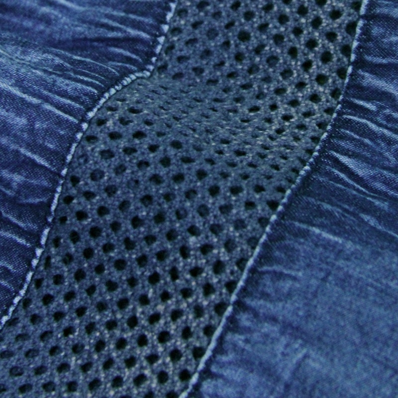 Dentelle Couture Vintage Denim Jupe Mi-Longue | VoguesUs