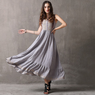 Retro-Geschirr Große Swing-Kleid | VoguesUs