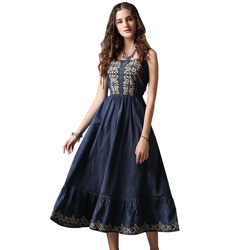 Retro-Geschirr Große Swing-Kleid | VoguesUs