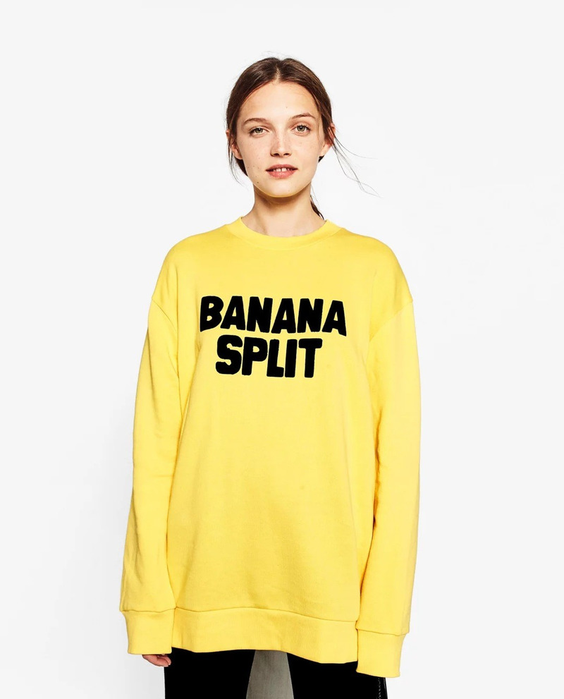 Décontracté, La Mode Décontractée Lettres Avec Un Sweat-Shirt Imprimé