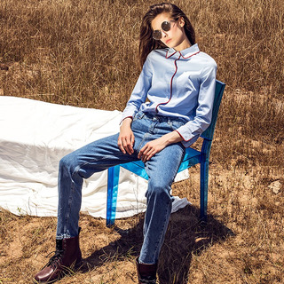 Frisch, Süß, Niedlich, Puppe Kragen-Shirt | VoguesUs