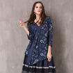 Print Ethnic Style Big Size Shirt