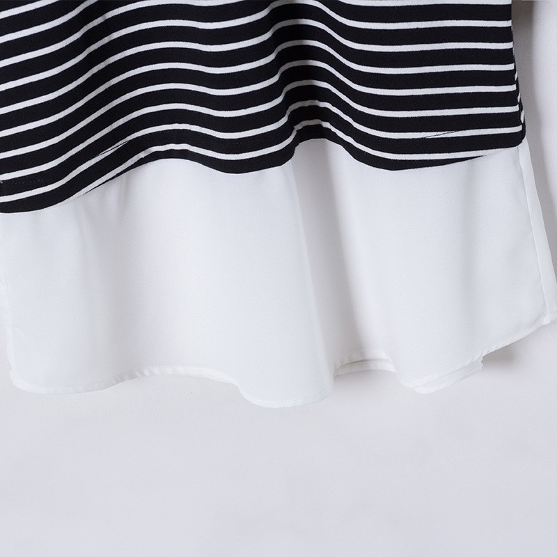 Pura Y Simple Muñeca De Rayas Raya Blusa