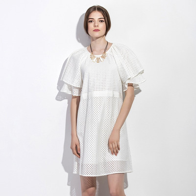 Moda Elegante Fresco, Un Tipo Vestido De Encaje