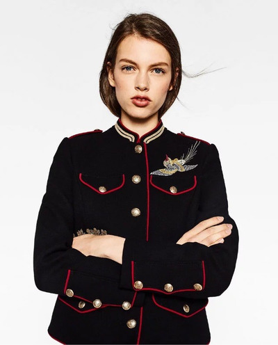 Красивый Равномерный Ветер Бейсбол Вышивка Мода Куртка | VoguesUs