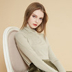 Simple And Comfortable With The Small High Neck Knitted Shirt