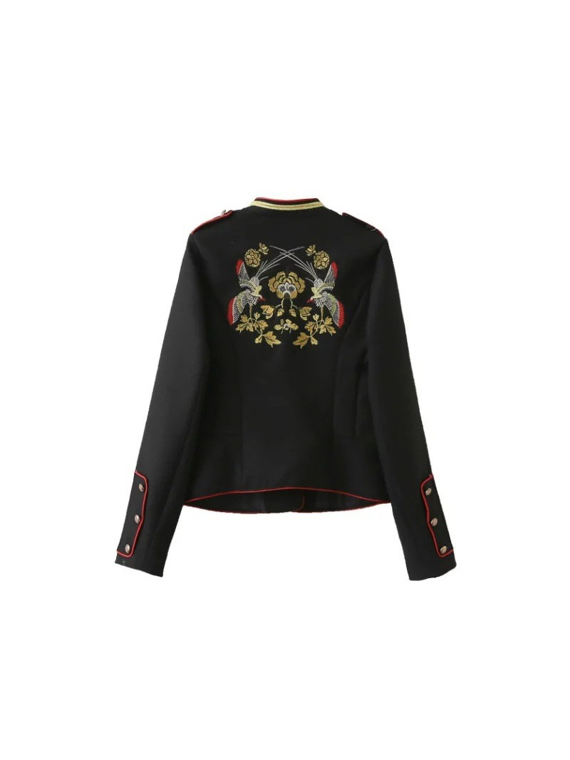 Handsome Uniform Wind Embroidery Fashion Baseball Jacket | VoguesUs