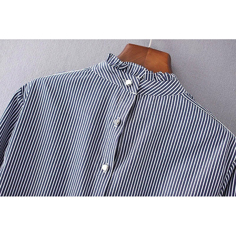 Fashion Stripes With Casual Loose Shirt | VoguesUs