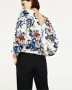 Simple Et Élégant Imprime Une Veste Ample