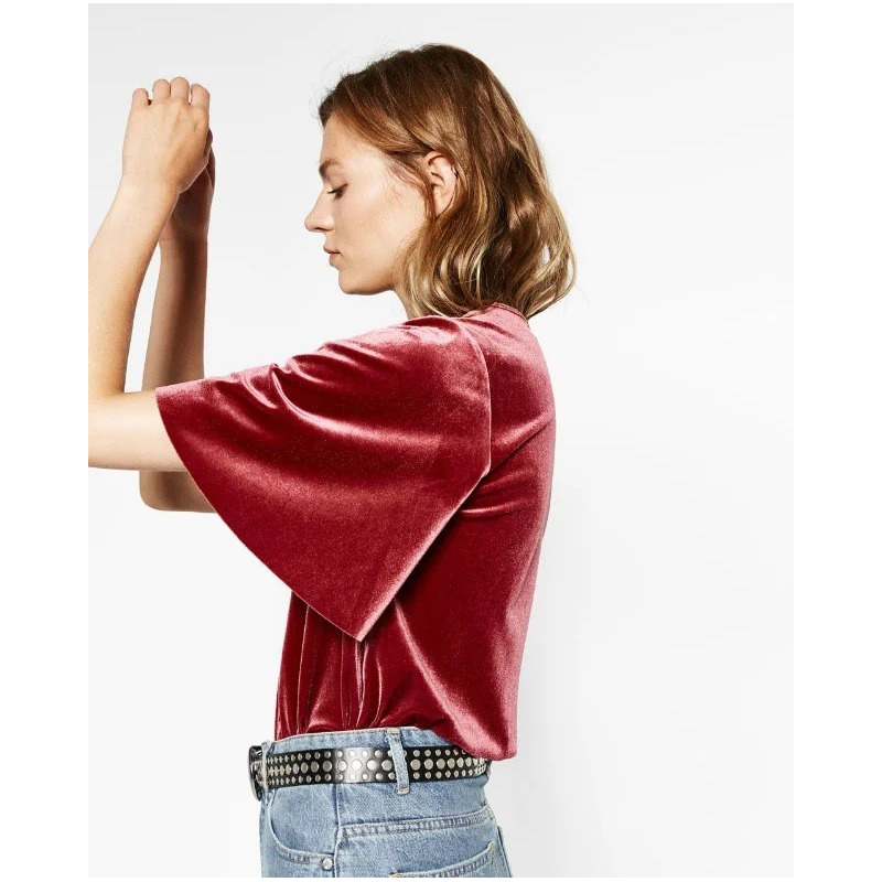 Super Sexy Tiefen V-Mode Persönlichkeit Samt Siamesische Hose |