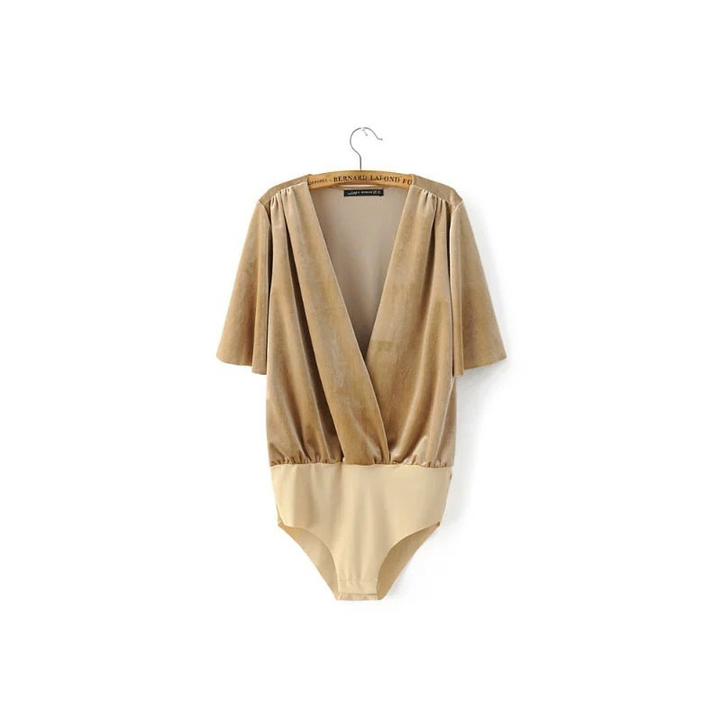 Super Sexy Tiefen V-Mode Persönlichkeit Samt Siamesische Hose |
